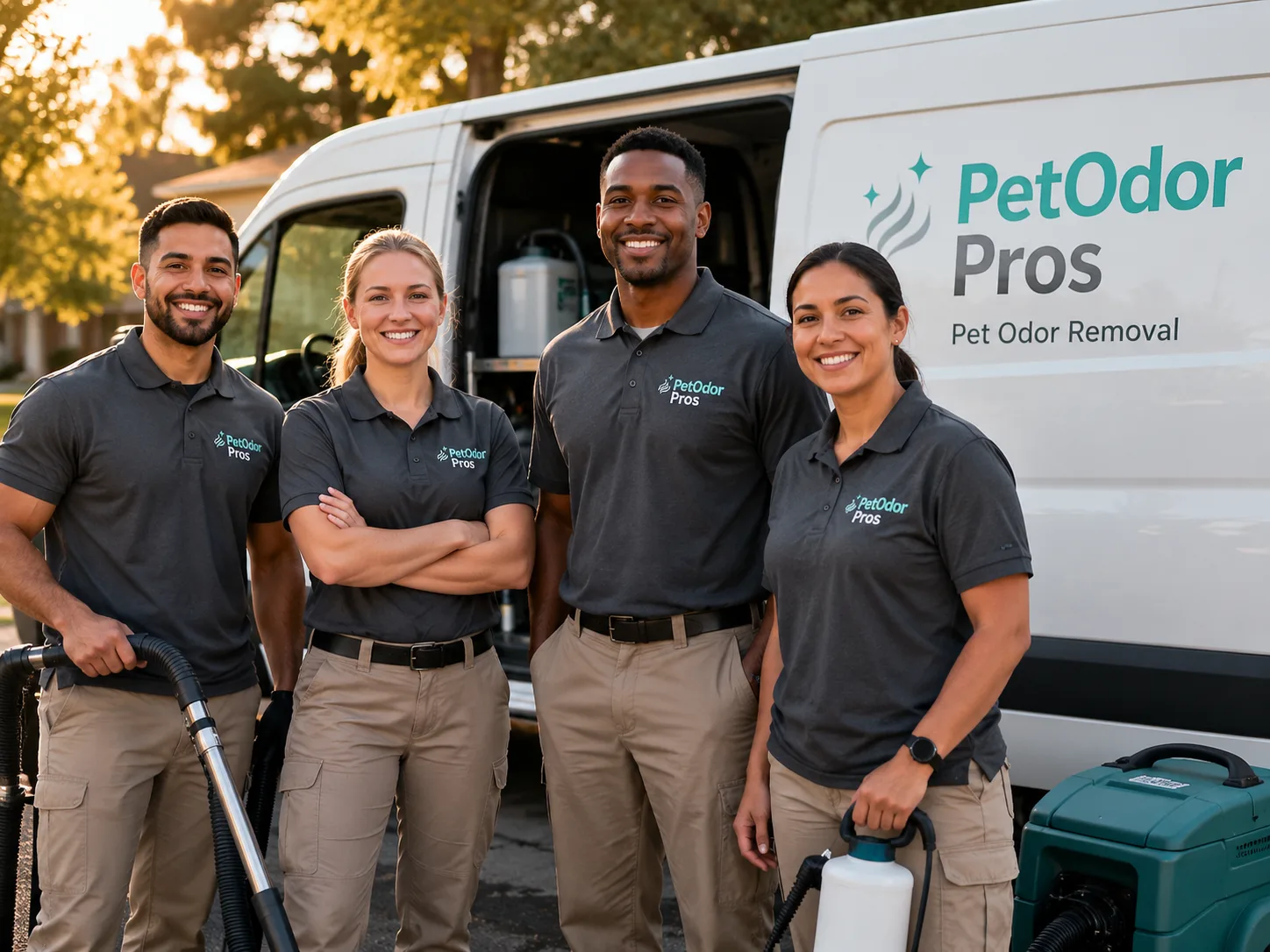 Pet Odor Removal team serving Danevang, TX